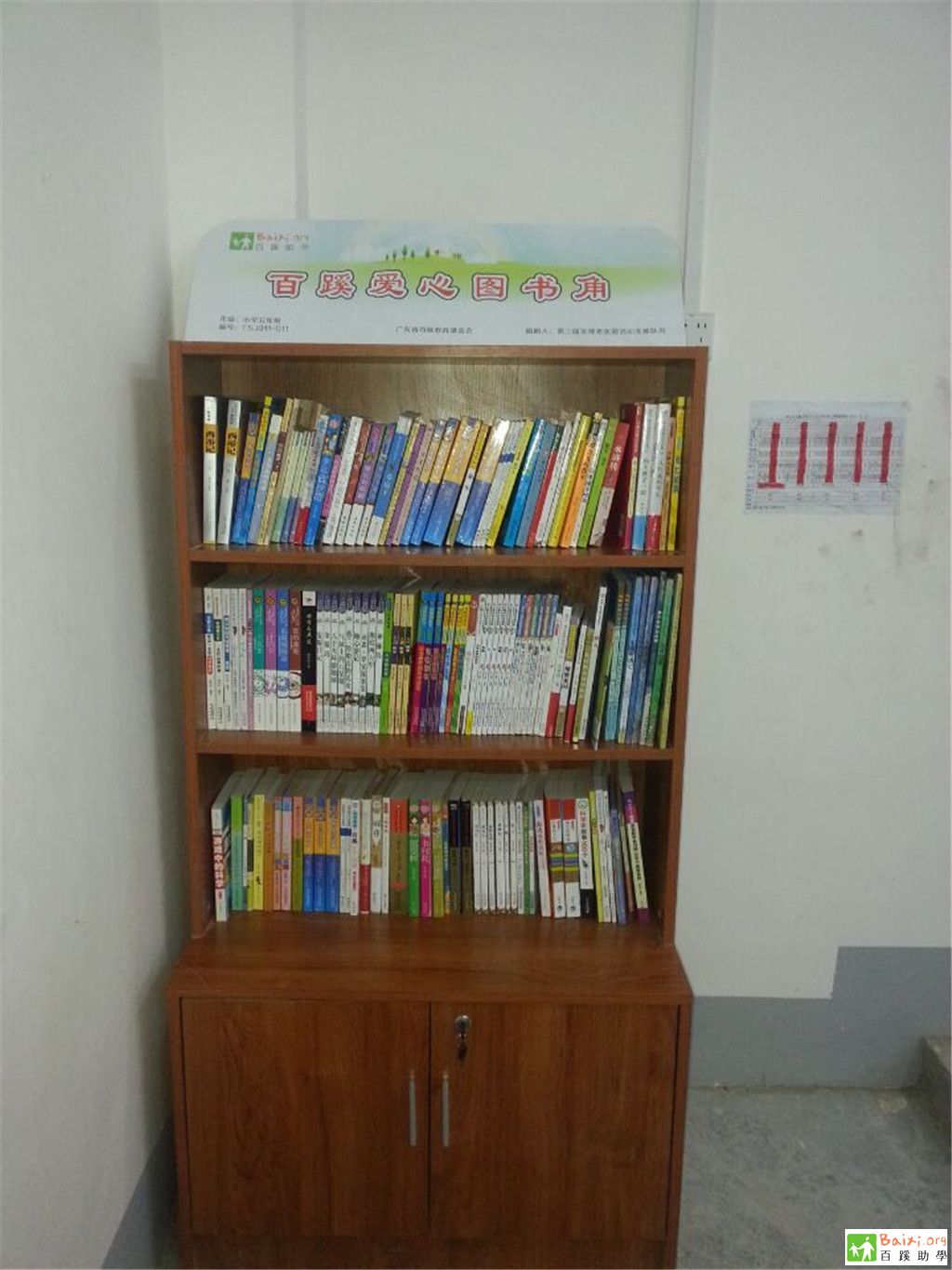 tsj011 广西巴马两间村小学班级图书角项目 进展记录