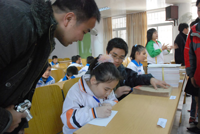 bxsw08018-05 --07年旧挂历回收活动感谢函——"历"来有爱心